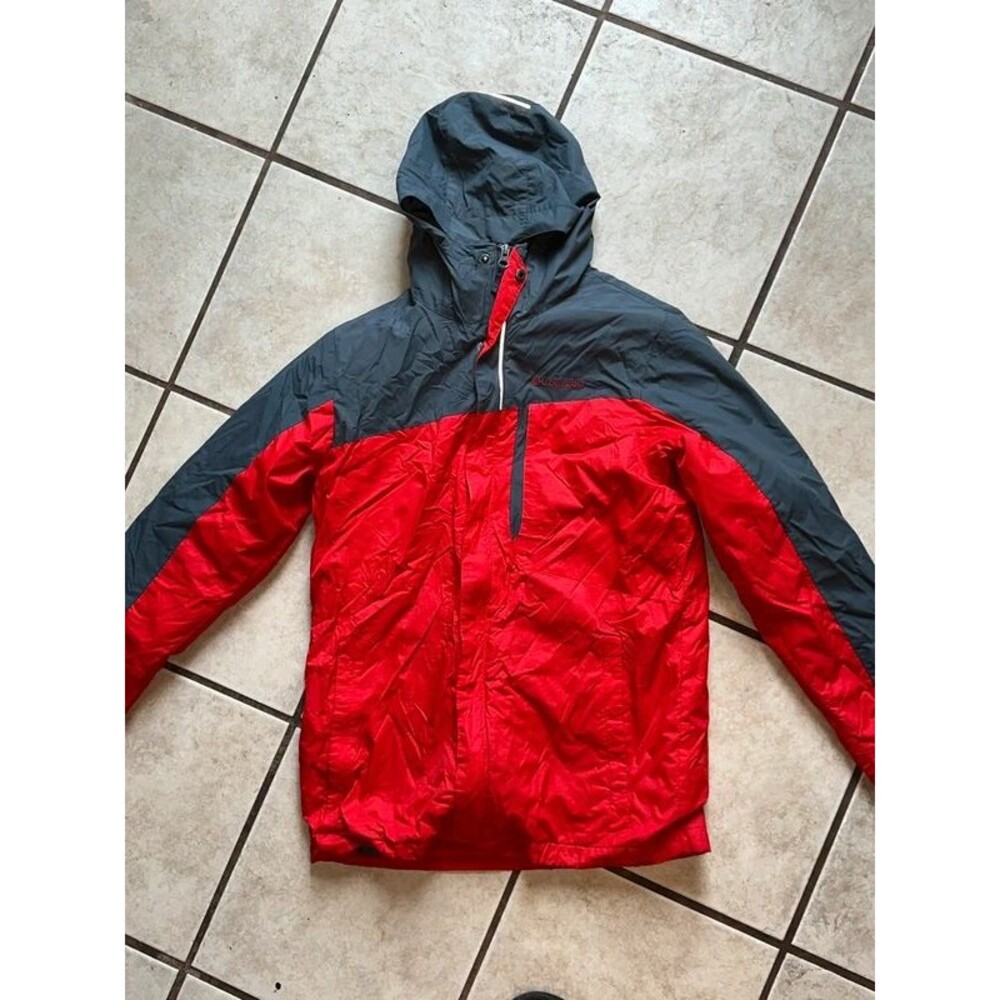 Boys Red Columbia 3 in 1 Interchangeable Coat Size Large
